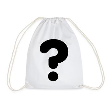 Point d’interrogation de l’image # - Sac de sport léger - blanc - Devant