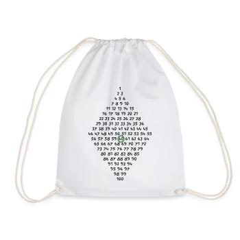 60e anniversaire - Sac de sport léger - blanc - Devant