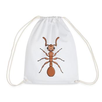 Étreindre une fourmi - Sac de sport léger - blanc - Devant