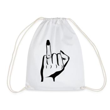 Attitude de mariée – Verlobt mit Haltung - Sac de sport léger - blanc - Devant