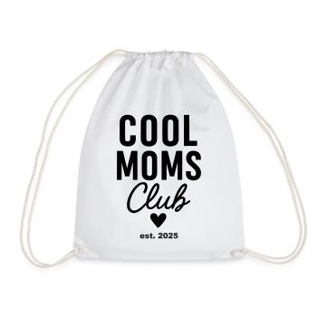 Cool Mums Club est. 2025 - Turnbeutel - Weiß - Vorne