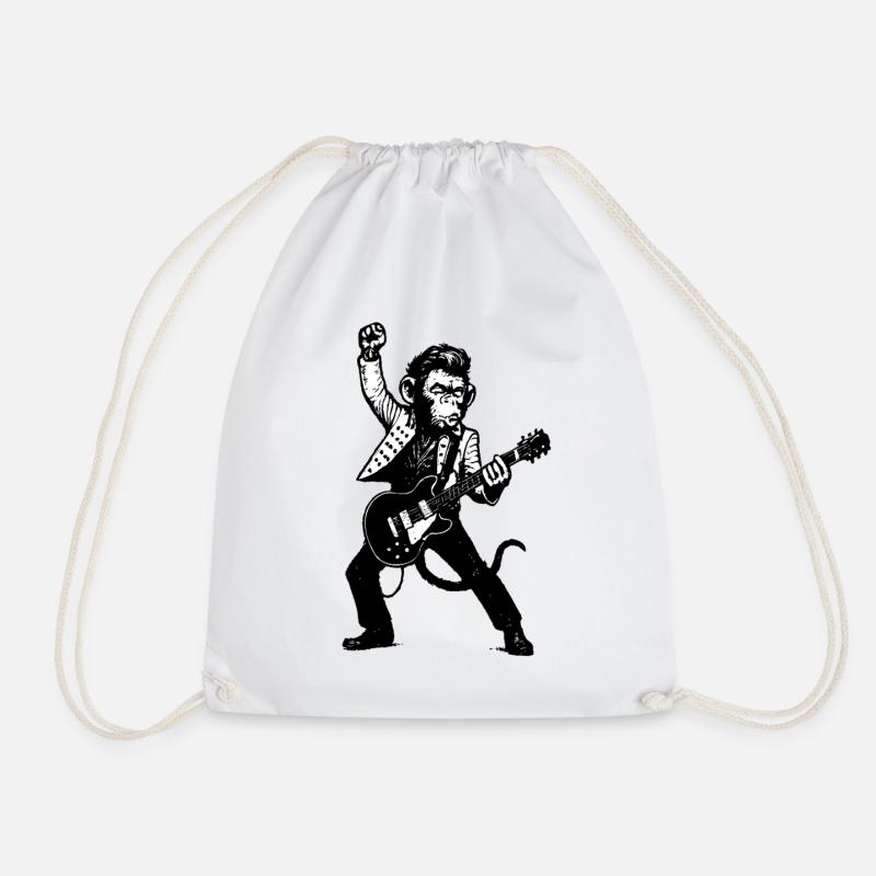 The Monkey Dance Band - Turnbeutel - Weiß