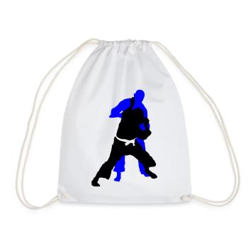 Judo - Drawstring Bag - white - Front