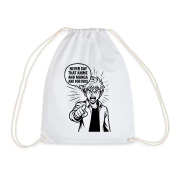 Anime Manga Otaku - Sac de sport léger - blanc - Devant