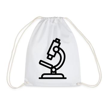 microscope - Sac de sport léger - blanc - Devant