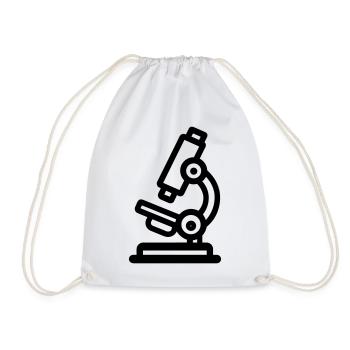 microscope - Sac de sport léger - blanc - Devant