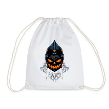 Kürbisritter Halloween - Turnbeutel - Weiß - Vorne