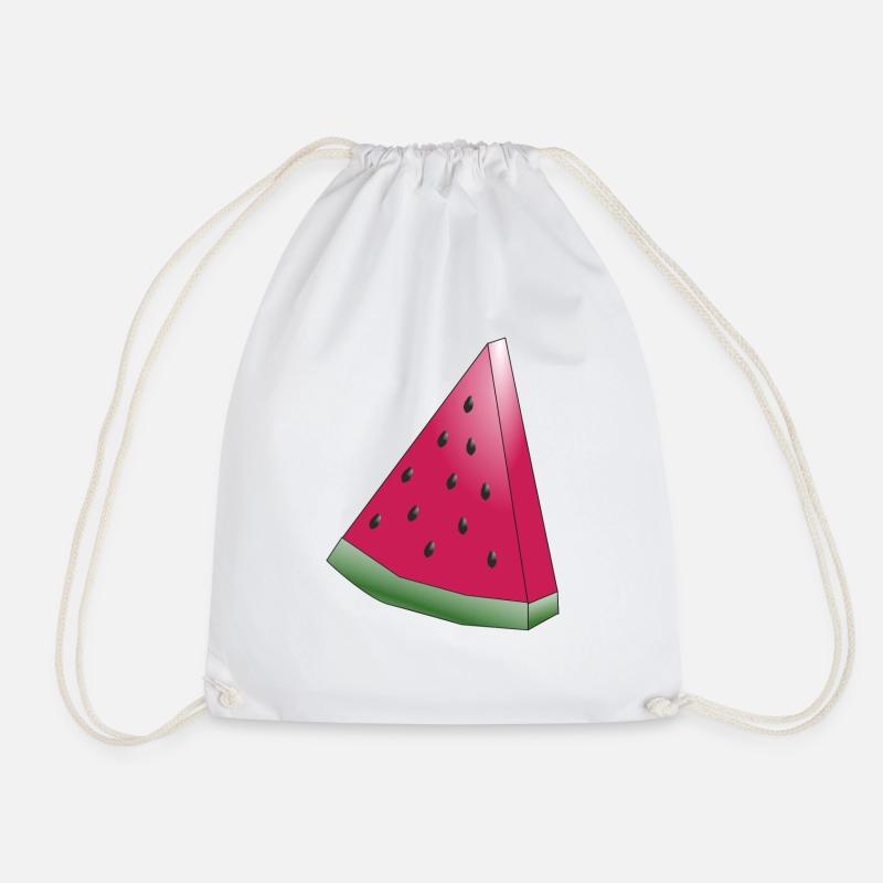 Melone - Turnbeutel - Weiß