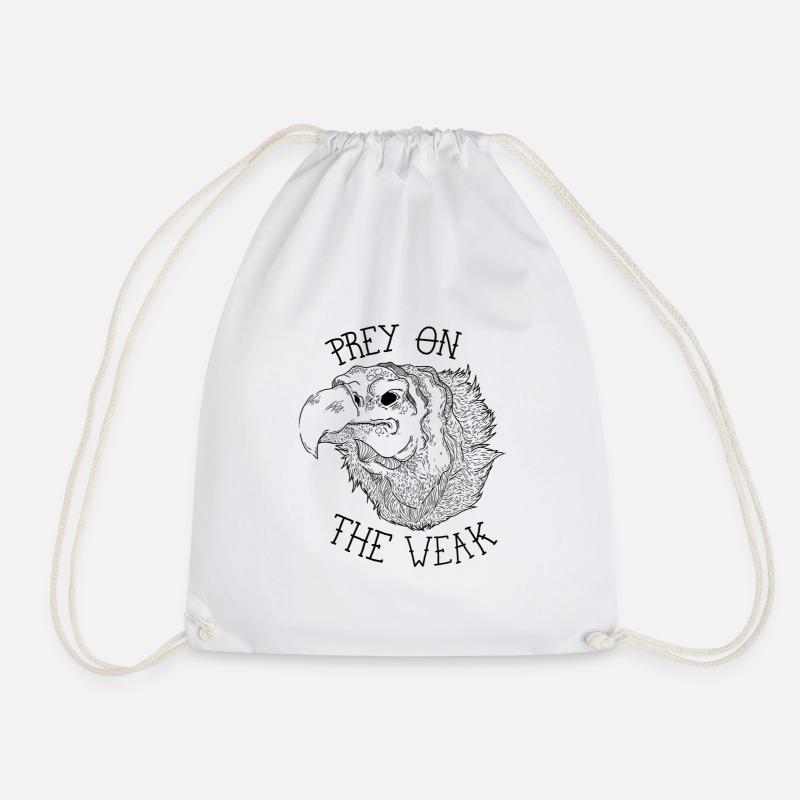 Prey On The Weak. - Sac de sport léger - blanc