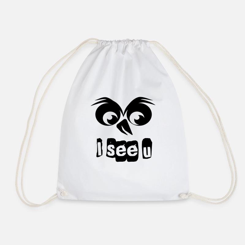I see u - Turnbeutel - Weiß