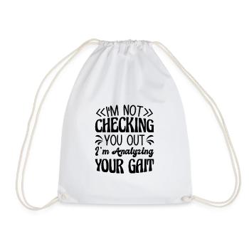 Physiotherapy Physiotherapy Physiotherapist - Drawstring Bag - white - Front