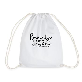 La beauté de ses cendres - Sac de sport léger - blanc - Devant
