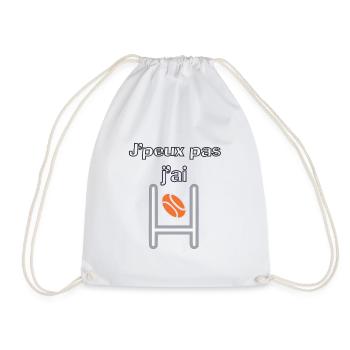 J'peux pas j'ai rugby vrai motif - Sac de sport léger - blanc - Devant