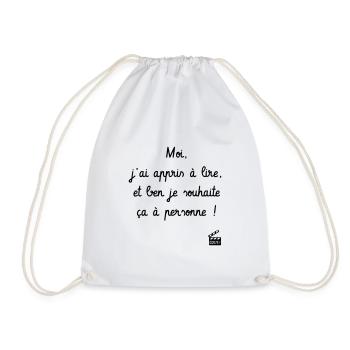 Kaameløtt - Réplique Culte - Citation Léodagan - Sac de sport léger - blanc - Devant