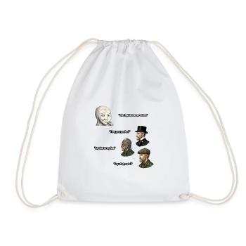PROENGLAND - Drawstring Bag - white - Front