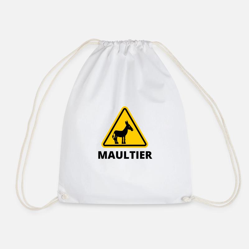MAULTIER - Turnbeutel - Weiß
