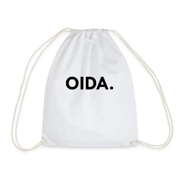 OIDA. - Turnbeutel - Weiß - Vorne
