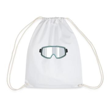 Lunettes de ski - Sac de sport léger - blanc - Devant