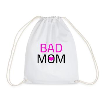 Mauvaise maman - Sac de sport léger - blanc - Devant