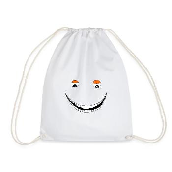 Sourire large - Sac de sport léger - blanc - Devant