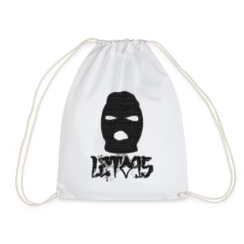 Mask On - Turnbeutel - Weiß - Vorne