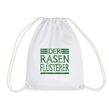 Rasenmäher Platzwart Mähen Der Rasen Flüsterer - Turnbeutel - Weiß - Vorne