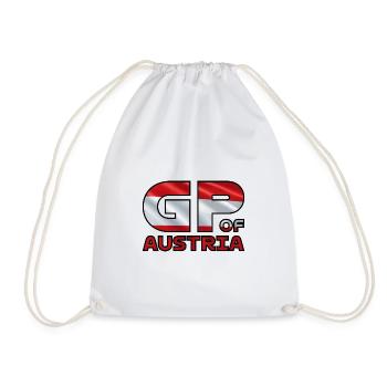 austria_gp - Drawstring Bag - white - Front