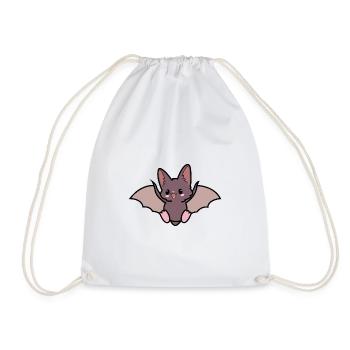 Komi la chauve-souris - Sac de sport léger - blanc - Devant