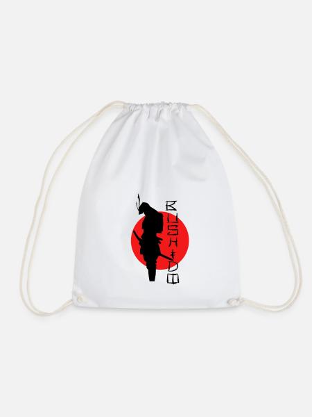 Bushido Samurai - Turnbeutel - Weiß