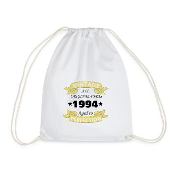 Vintage 1994 30 ans aged to perfection - Sac de sport léger - blanc - Devant
