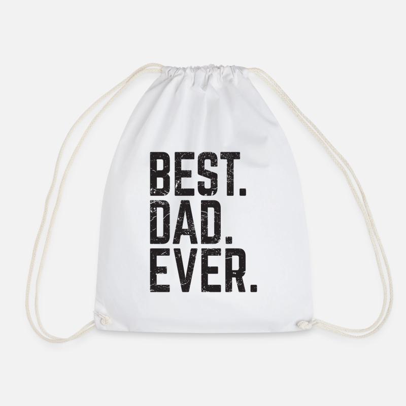 Best Dad Ever - Turnbeutel - Weiß