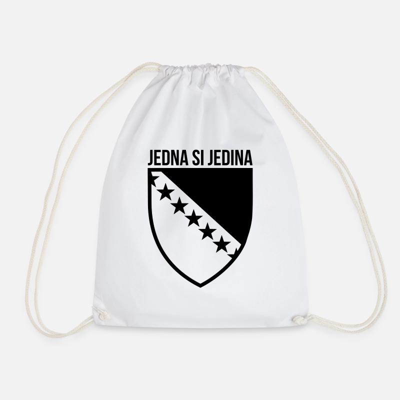 Jedna Si Jedina Bosna - Turnbeutel - Weiß