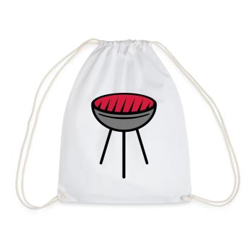 Grill - Sac de sport léger - blanc - Devant