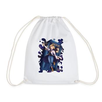 L'espace et 13 - Sac de sport léger - blanc - Devant