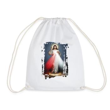 Jésus - Sac de sport léger - blanc - Devant
