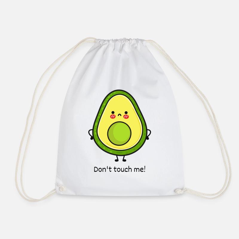 Pas touche l'avocat ! - Sac de sport léger - blanc