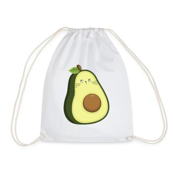 Chat avocat - Sac de sport léger - blanc - Devant