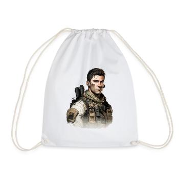 Secial Forces 2 Geschenk - Turnbeutel - Weiß - Vorne