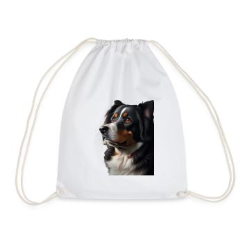 Dog - Turnbeutel - Weiß - Vorne