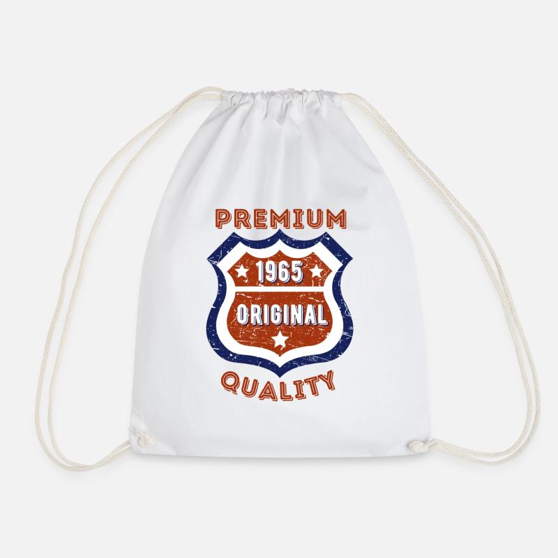 Premium-Qualität 1965 - Turnbeutel - Weiß