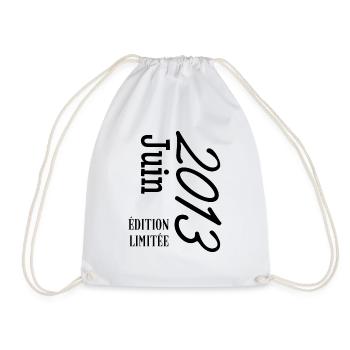 édition limitée Juin 2013 - Sac de sport léger - blanc - Devant