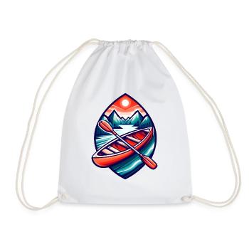 Bateau Canoe - Sac de sport léger - blanc - Devant