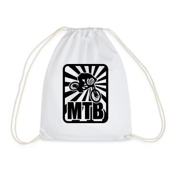 VTT Sports Vélo - Sac de sport léger - blanc - Devant