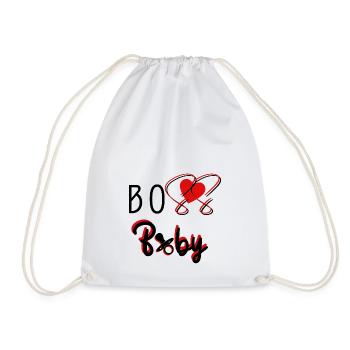 Bosses Baby - Drawstring Bag - white - Front