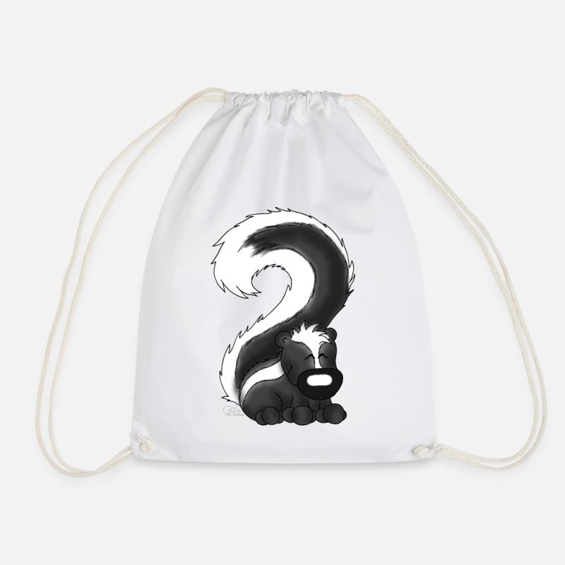 Stinkerchen - Drawstring Bag - white