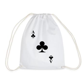 Cartes - Sac de sport léger - blanc - Devant