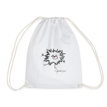 L'animal moelleux panique - Bestiolus Cerritus - Sac de sport léger - blanc - Devant