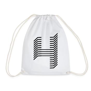Numéro unique 4 - Sac de sport léger - blanc - Devant