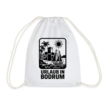 Bodrum Türkei Urlaub - Turnbeutel - Weiß - Vorne