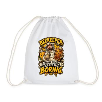 Beekeeper Hobbies - Turnbeutel - Weiß - Vorne